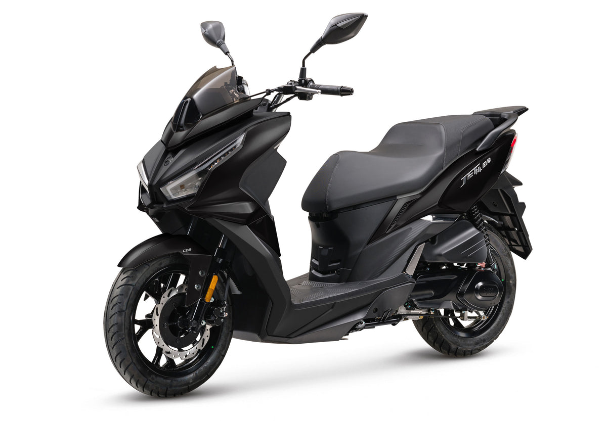 SYM Jet 14 EVO 125 AC Matt Black