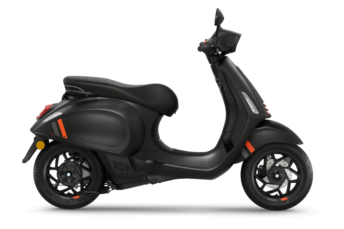 Vespa Sprint S Elettrica 45 Nero Convinto Matt