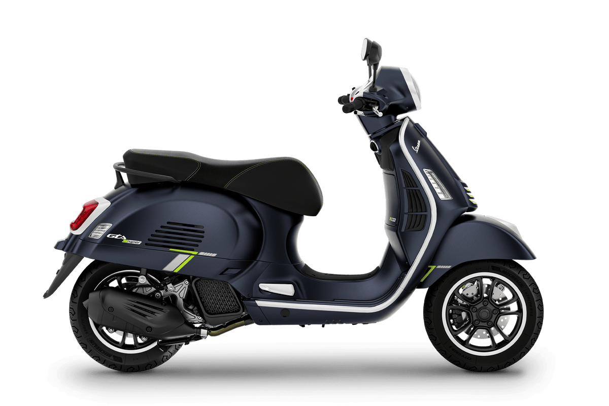 Vespa GTS SuperTech 125 Blu Energico Matt