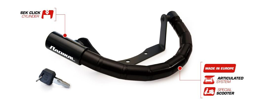 Radikal Anti Robos stuurslot – Sprint/Primavera