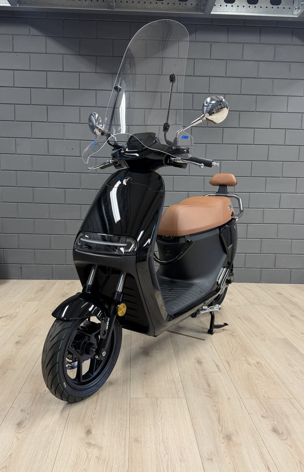 Segway E-scooter – Zwart/cognac